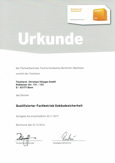 CV Urkunde-Gebaeudesicherheit