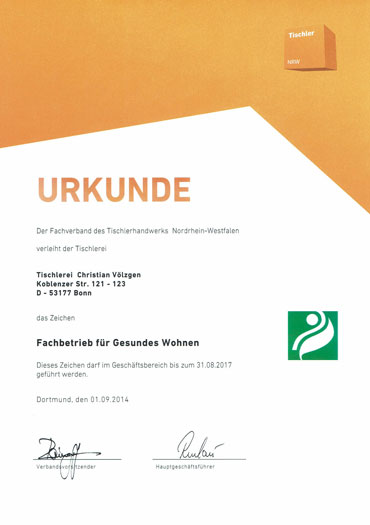 CV Urkunde-Gesundes-Wohnen